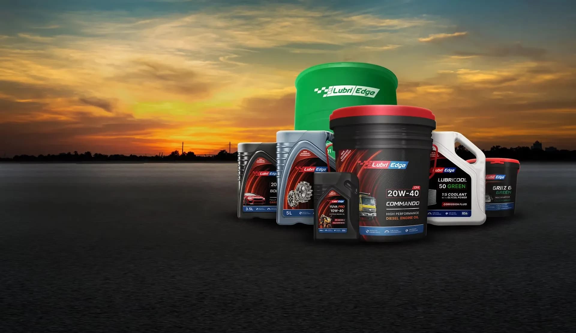 Industrial machinery operating smoothly with advanced lubrication