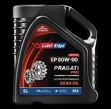 LubriEdge Pragati Pro EP Gear 80W-90 Oil